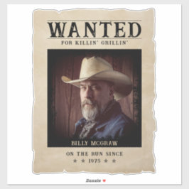 Adesivo Foto de Vintage Engraçada por Poster