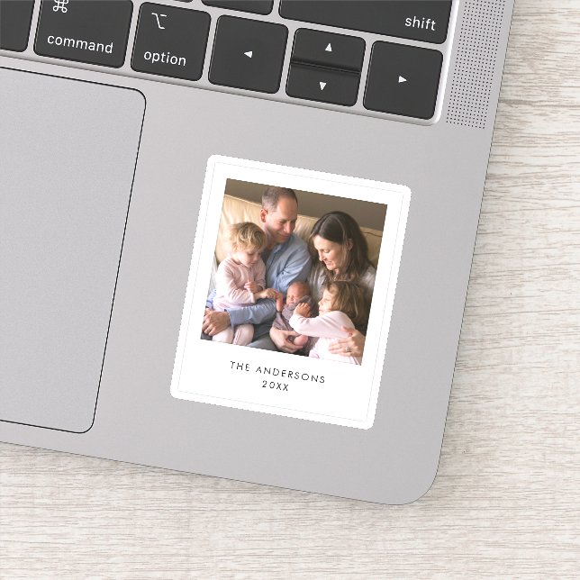 Adesivo Foto do Estilo de Foto Instantâneo (Detalhe)