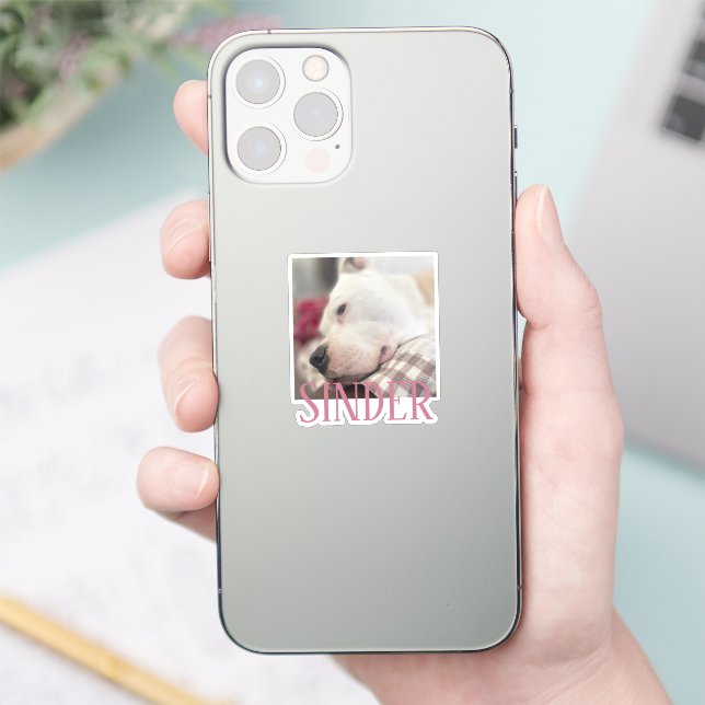 Adesivo Foto do Keepsasaame Personalizada (Telefone)