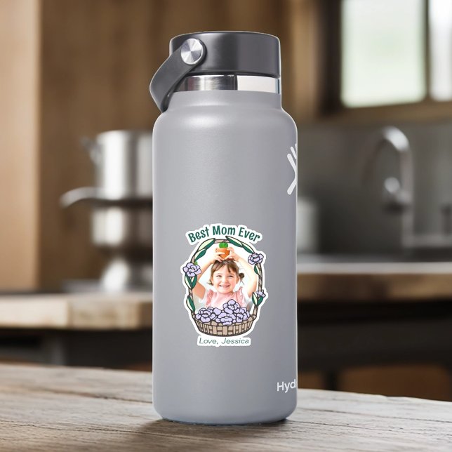 Adesivo Foto Floral do dia de as mães (Criador carregado)