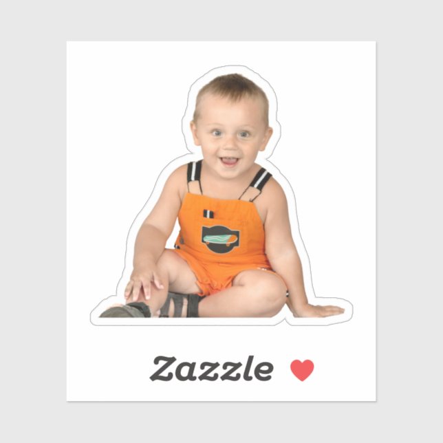 Adesivo Fotografia de Recorte Personalizado (Folha)