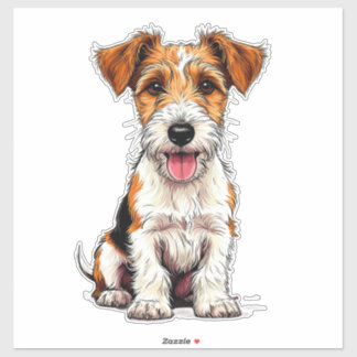 Adesivo Fox Terrier Dog