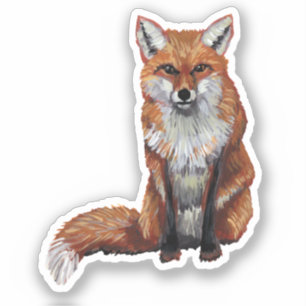 Adesivo Fox Vinyl Sticker