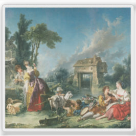 Adesivo François Boucher - A Fonte do Amor