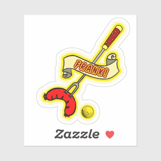 Adesivo Frank! (Folha)