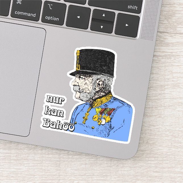 Adesivo Franz Joseph, Österreich Kaiser Habsburg (Detalhe)