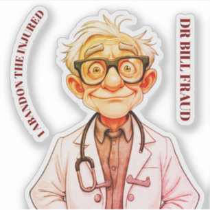 ADESIVO FRAUDE DO DR BILL