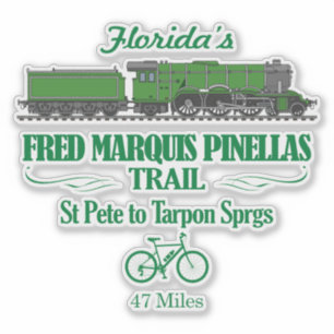 Adesivo Fred Marquis Pinellas Trail (RT2)