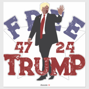 Adesivo FREE Trump
