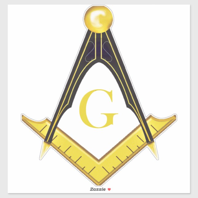 Adesivo Freemason (Folha)