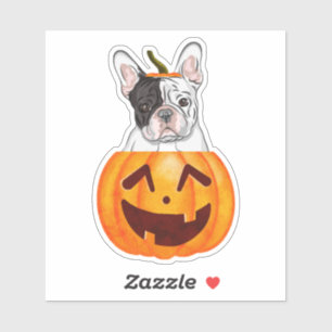 Adesivo Frenchie Halloween Sticker