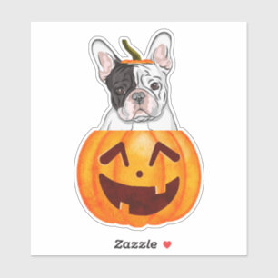 Adesivo Frenchie Halloween Sticker