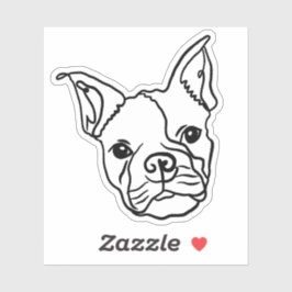 Adesivo Frenchie Vibes