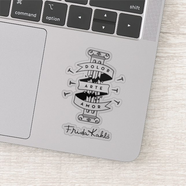 Adesivo Frida Kahlo | Dor de Arte (Detalhe)