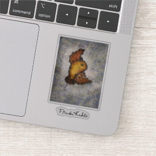 Adesivo Frida Kahlo Monet-Style Pinting