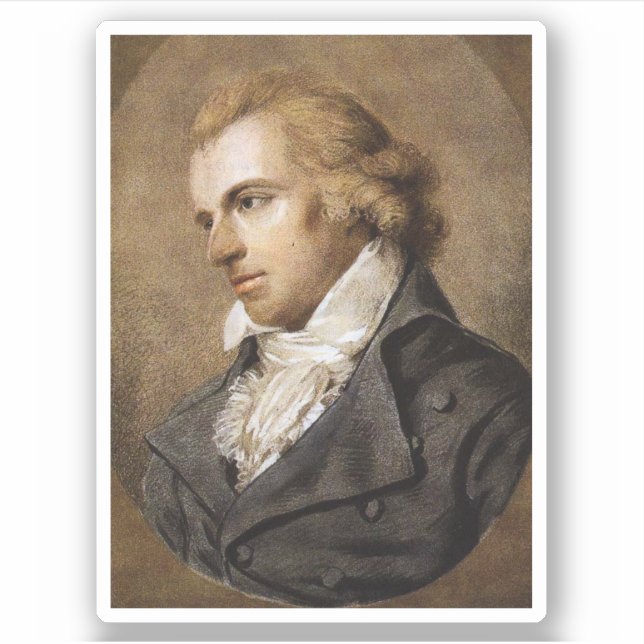 Adesivo Friedrich Schiller, Literatura Romântica Alemã (Frente)