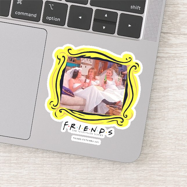 Adesivo FRIENDS™ | As Garotas de Vestido de Noiva (Detalhe)