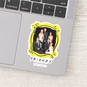 Adesivo FRIENDS™   Grupo em Trajes Formais Preto e Branco