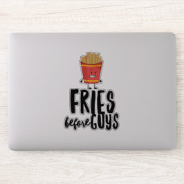 Adesivo Fries franceses curiosos vinil-Sticker