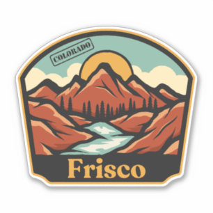 Adesivo Frisco, Colorado
