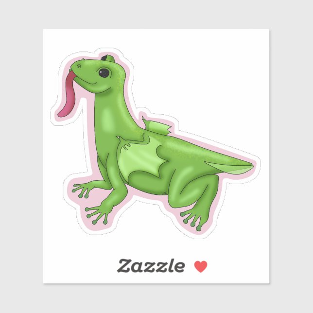 Adesivo Frog Dragon Sticker (Folha)