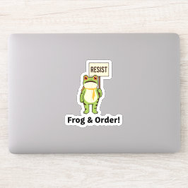 Adesivo  Frog & Order! Resist Sticker