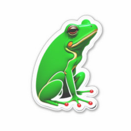 Adesivo Frogggy Fantasia Explore nosso Universo Sticker