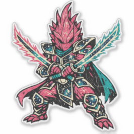 Adesivo Fruta Dragão Duelista Cósmico — Campeão Espacial V