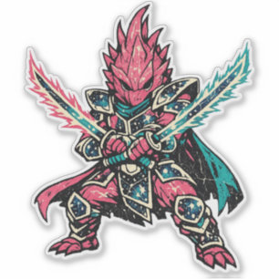 Adesivo Fruta Dragão Duelista Cósmico — Campeão Espacial V