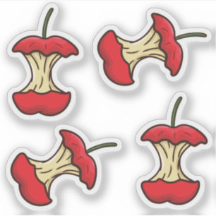 Adesivo Frutas retros comidas do divertimento do estilo do