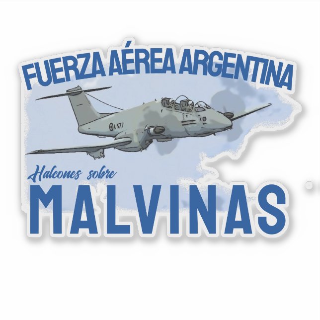 Adesivo Fuerza Aérea Argentina (Frente)