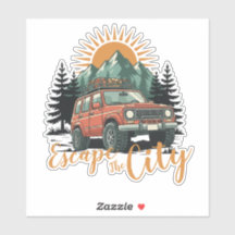 Fuga de Aventura Vintage Overland 4x4 da Cidade