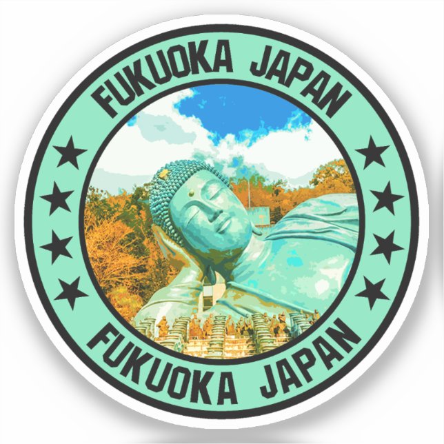 Adesivo Fukuoka (Frente)