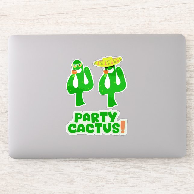 Adesivo Fun Cool Party Cactus Set Stickers (Computador)