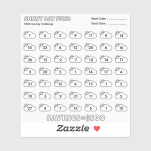 Adesivo Fundo Sunny Day 500$ Economiza Orçamento