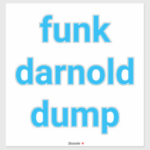 Adesivo funk darnold despejo Hankamer Artjunkhaus Splash-A