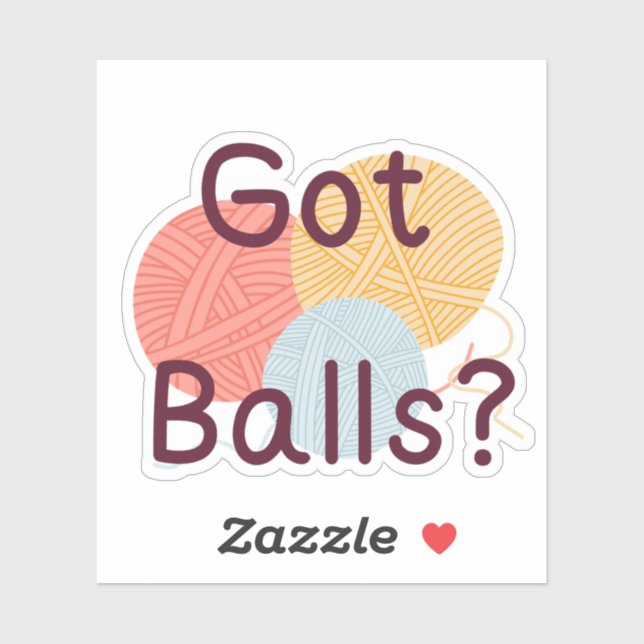 Adesivo Funny Crochet (Folha)