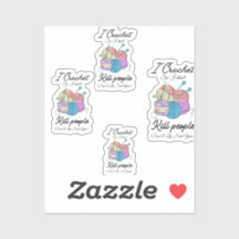 Funny I Crochet Save A Life Yarn Art