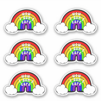 Adesivo Funny Moody Rainbow
