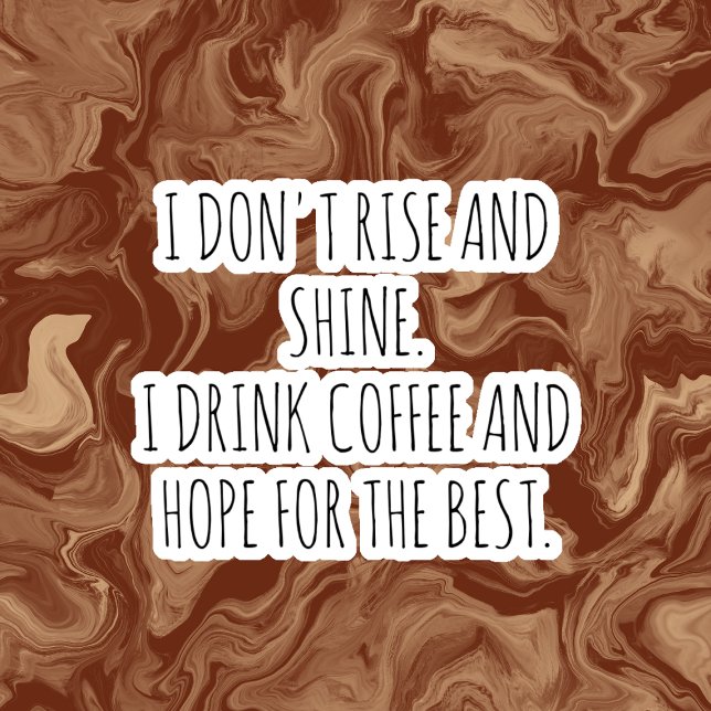 Adesivo Funny quotes Coffee Cup Stickers  (Criador carregado)