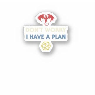 Adesivo Funny Rpg Dungeons Board Game D20 Dice Fumble Retr