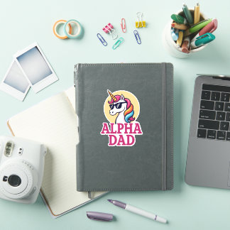 Adesivo Funny Unicorn Dad Laufey Men Father's Day Christma