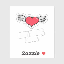 Adesivo Funny Valentine Quote Single Life Cartoon