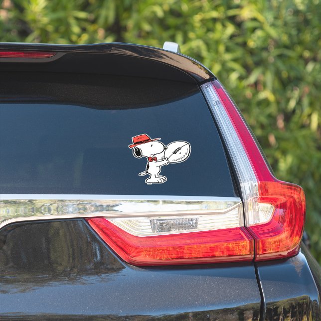 Adesivo Futebol da Varsity Snoopy (Lado do carro)