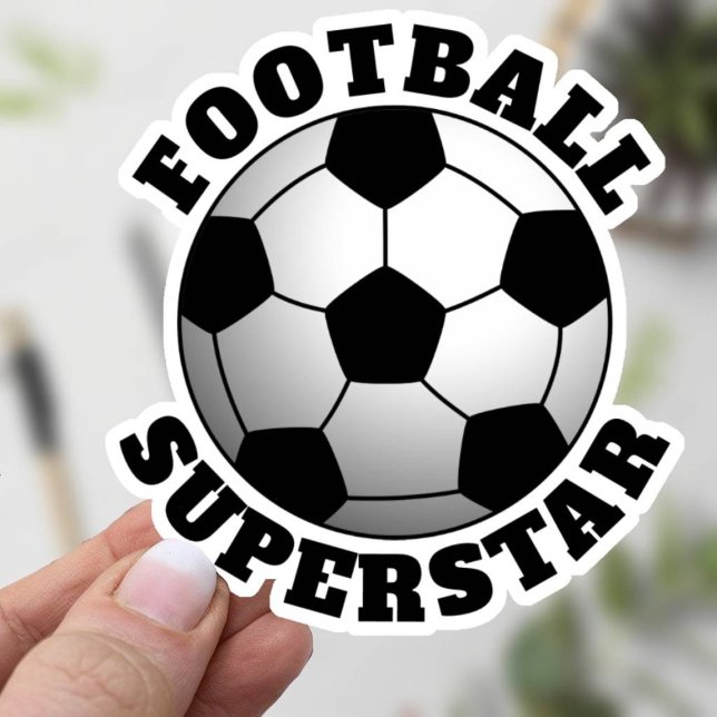 Adesivo Futebol Superstar Desporto (Football Superstar Sticker)