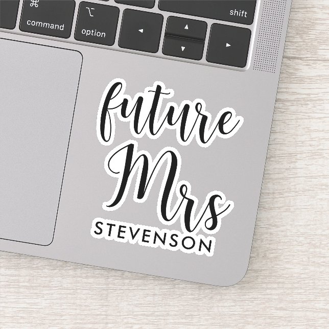 Adesivo Futura Sra personalizada (Detalhe)