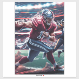 Adesivo Futuro Encerramento de Quarterback