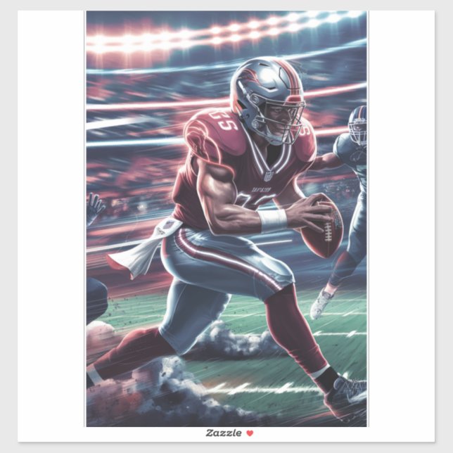 Adesivo Futuro Encerramento de Quarterback (Folha)