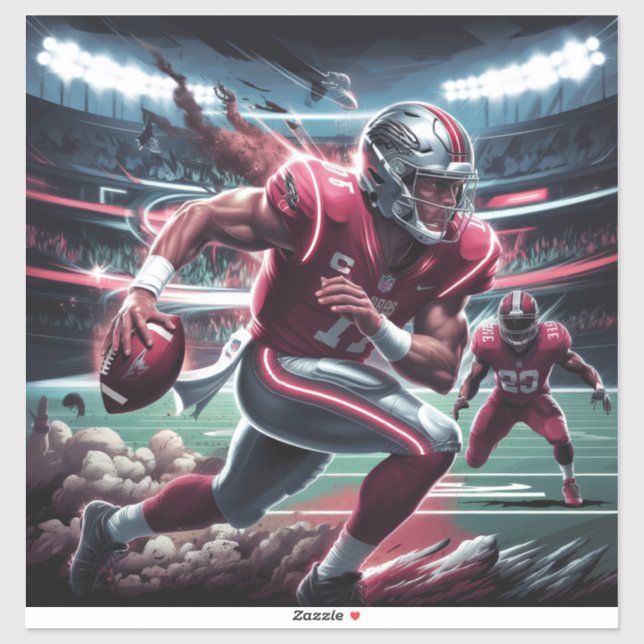 Adesivo Futuro Encerramento de Quarterback (Folha)