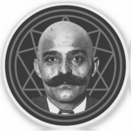Adesivo G.I. Gurdjieff The Magus (cinza)